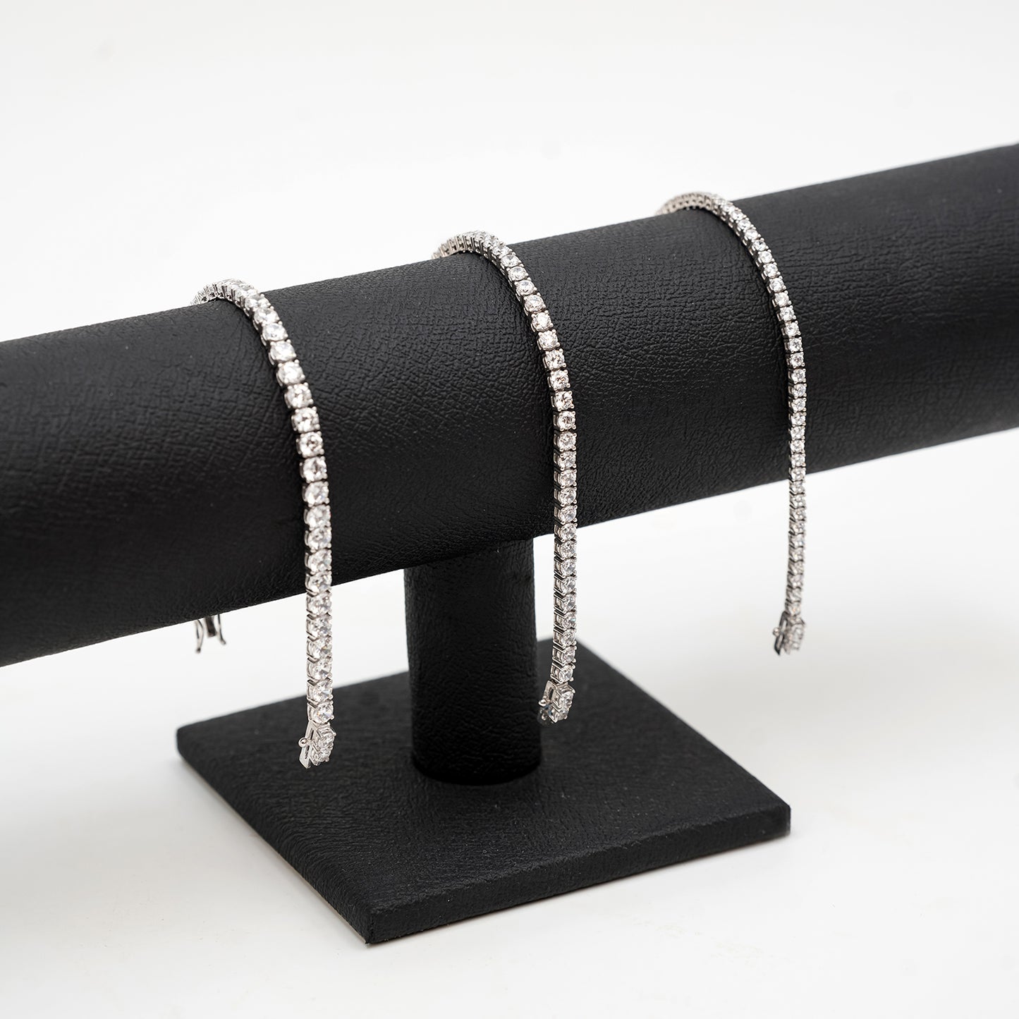 Bracelete modéle diamant en argent 925
