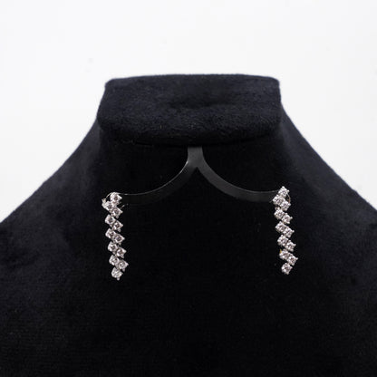 boucles modèles diamants