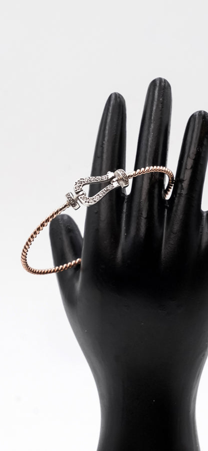 Bracelet fred modèle diamant en argent 925