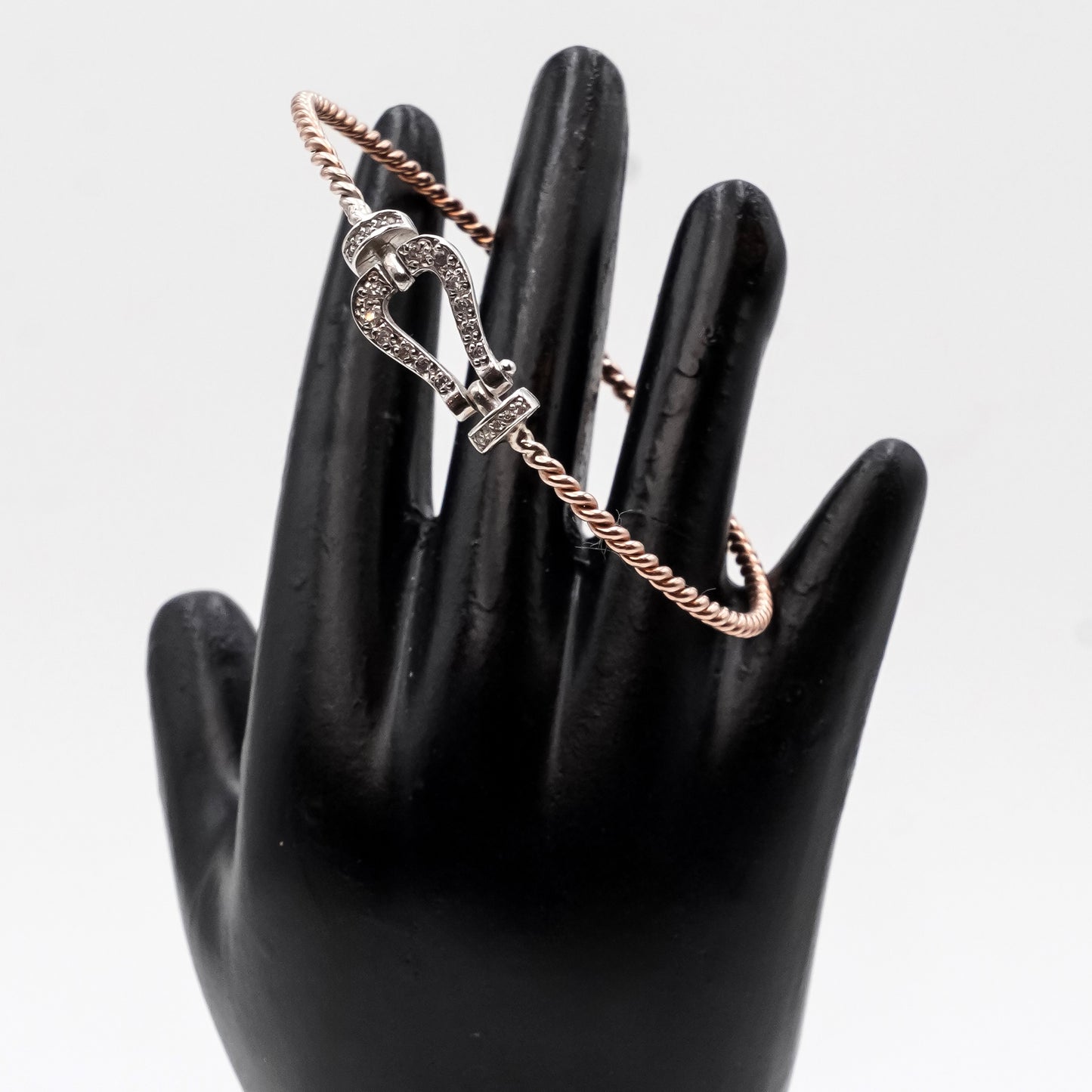 Bracelet fred modèle diamant en argent 925